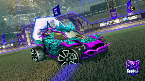 A Rocket League car design from DanielEaster