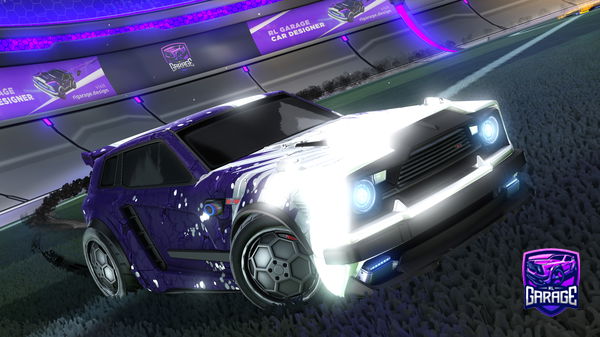 A Rocket League car design from Cambro30