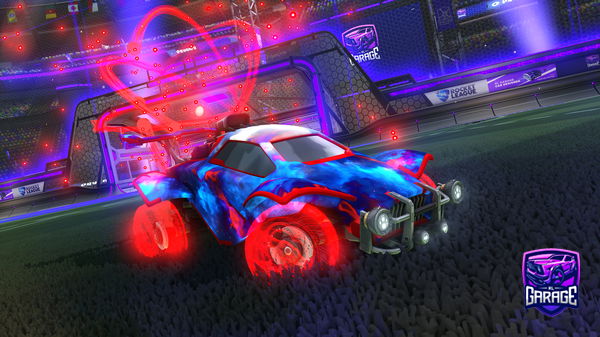 A Rocket League car design from Beige_gravity74