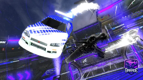 A Rocket League car design from Lucasglenn