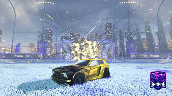 A Rocket League car design from Nophenixon