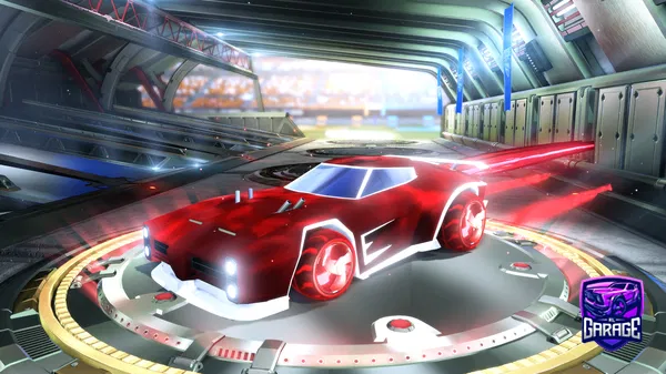 A Rocket League car design from Cosplash