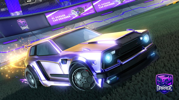 A Rocket League car design from Nitalic