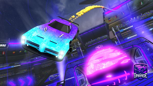 A Rocket League car design from ytOMGcappy