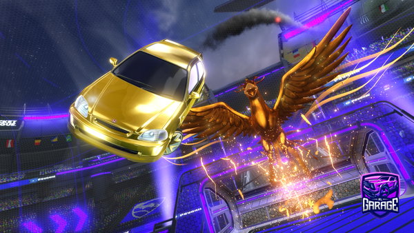 A Rocket League car design from NotaHydroFlask