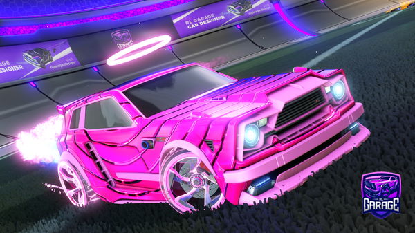 A Rocket League car design from K9xLittleLMN