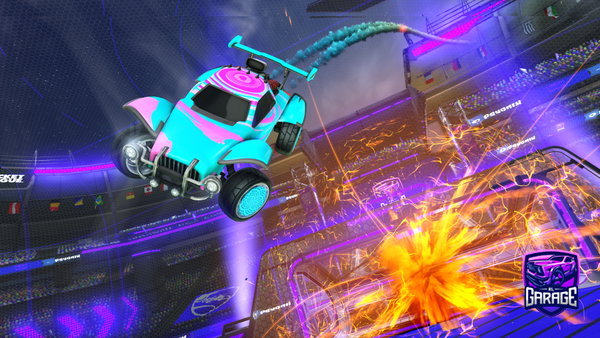 A Rocket League car design from SPIRITRAVAGE