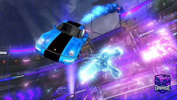 A Rocket League car design from Luka16