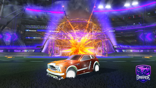 A Rocket League car design from xXJackCrowManXx