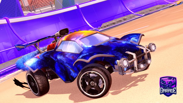 A Rocket League car design from Prmo
