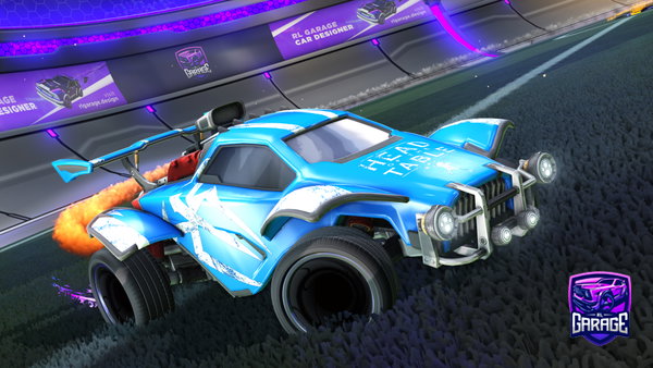 A Rocket League car design from vulpine_thunder