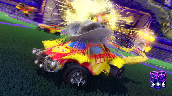 A Rocket League car design from AndrewWalker