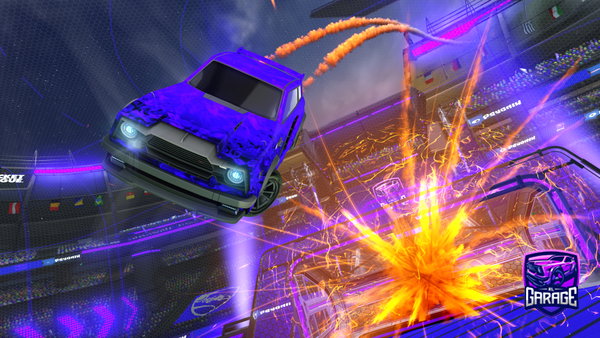 A Rocket League car design from j7j_x