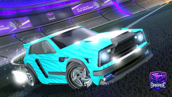 A Rocket League car design from vSewy