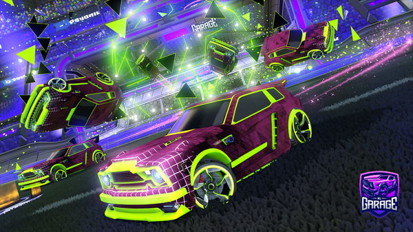 A Rocket League car design from moonlessninja