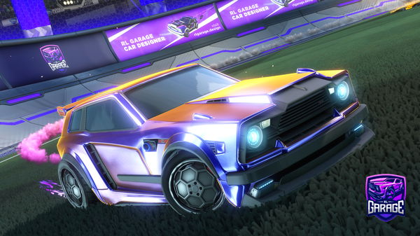 A Rocket League car design from TobeL_