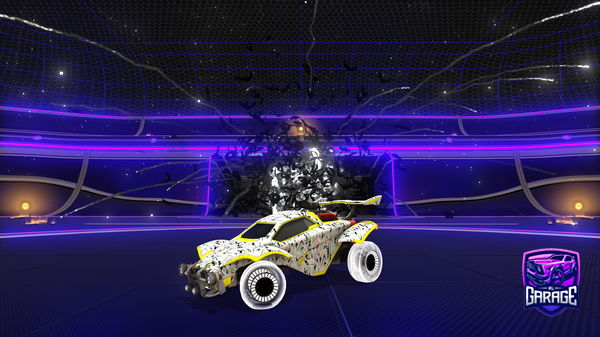 A Rocket League car design from xrqdd