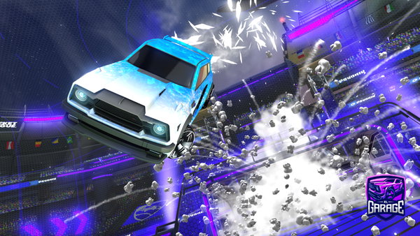 A Rocket League car design from vanman11