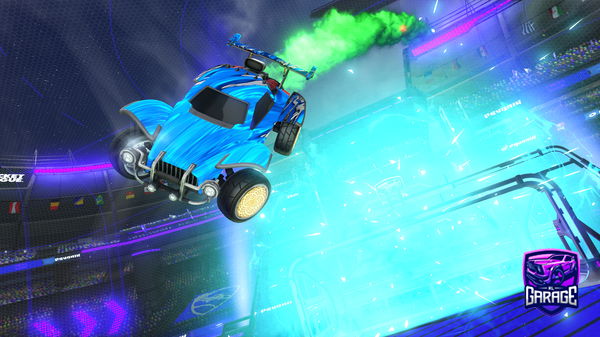 A Rocket League car design from SIFFRIN