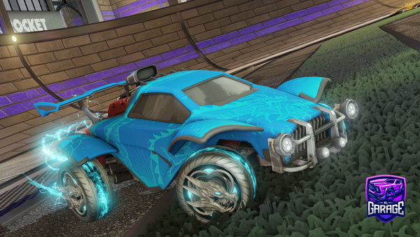 A Rocket League car design from Nykkur