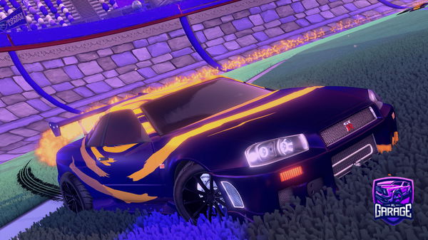 A Rocket League car design from GRAYSON_LAVINE