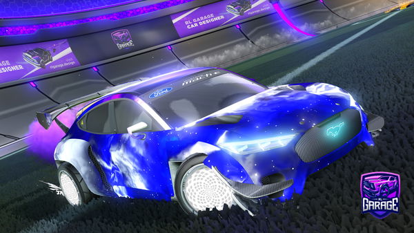 A Rocket League car design from Motejz_cz