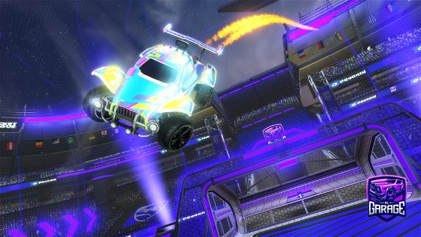 A Rocket League car design from FantaPanther