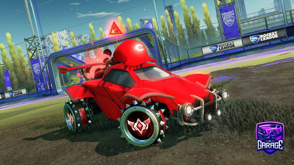 A Rocket League car design from iDevTVNetworkYT