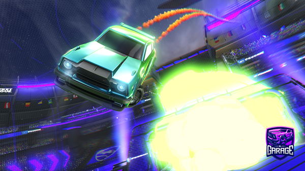 A Rocket League car design from Flash5584