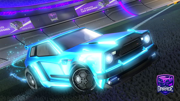 A Rocket League car design from Batje-MB