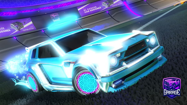 A Rocket League car design from XTrixX