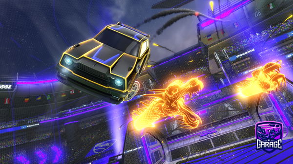 A Rocket League car design from Killerpr9