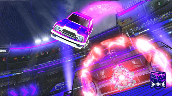 A Rocket League car design from Spiderwolf