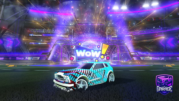 A Rocket League car design from X_pro207
