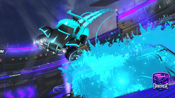 A Rocket League car design from CosmicWolf