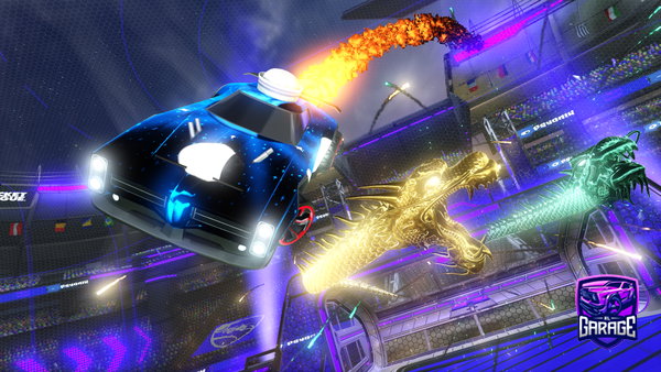 A Rocket League car design from FX_LucasL