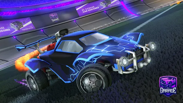 A Rocket League car design from s4ss