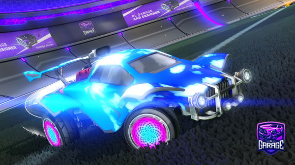 A Rocket League car design from Artbro