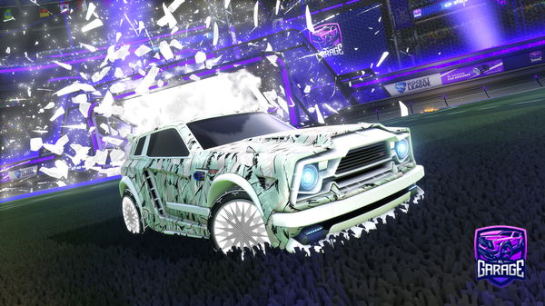 A Rocket League car design from Watterfox