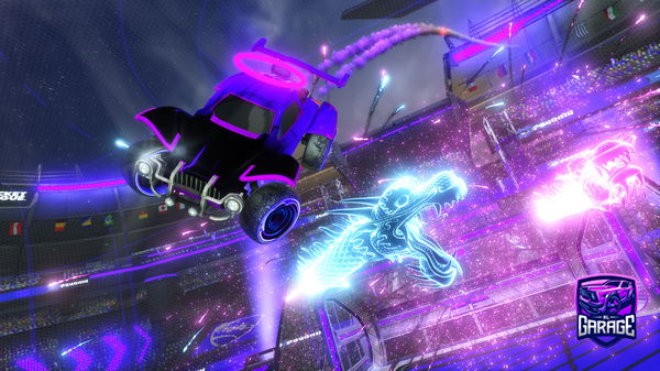 A Rocket League car design from Xfixak