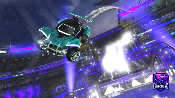 A Rocket League car design from Viki1009