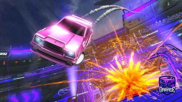 A Rocket League car design from xdBaller27