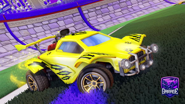 A Rocket League car design from Xavirulo