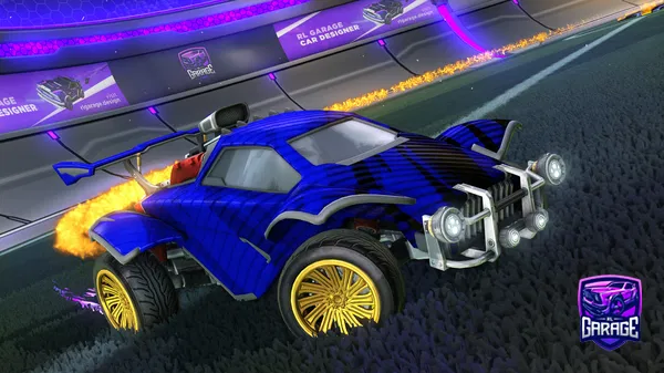 A Rocket League car design from chlls