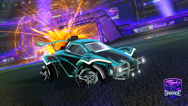 A Rocket League car design from toda_05
