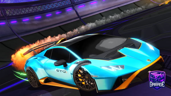 A Rocket League car design from SkippyDubz