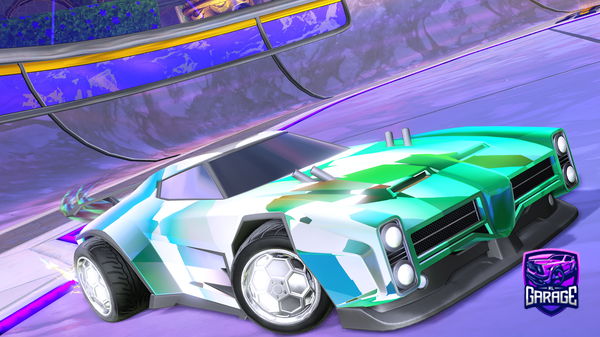 A Rocket League car design from SmartCatOffical