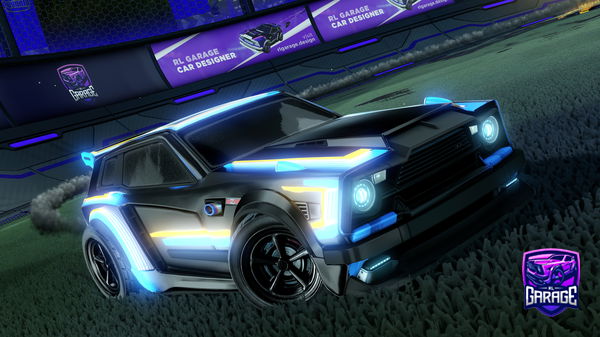 A Rocket League car design from Lkgigi2