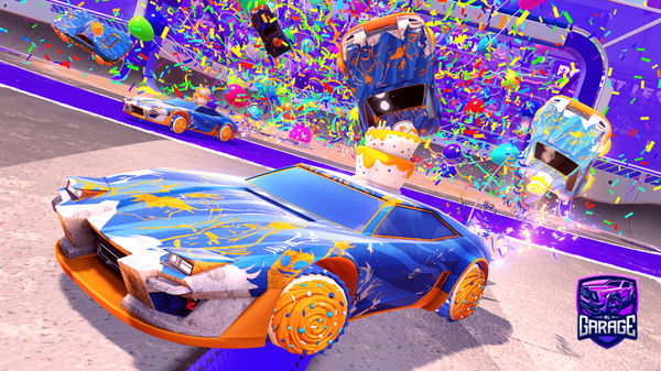 A Rocket League car design from Noxalymph