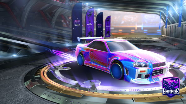 A Rocket League car design from SmashingRhino22